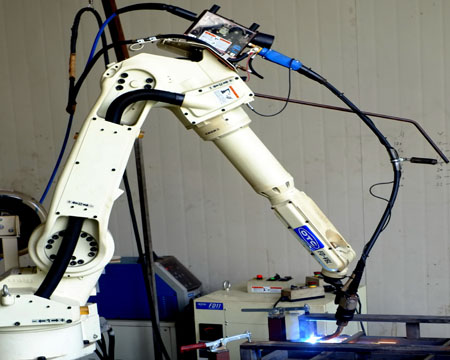 Robot welding system